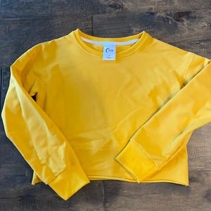Zyia Mustard sweatshirt